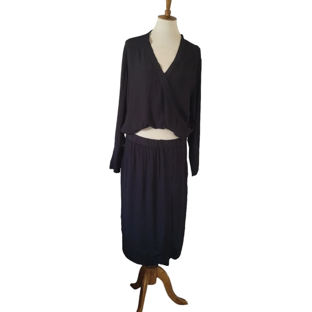 By Malene Birger Black Raya Dress‎